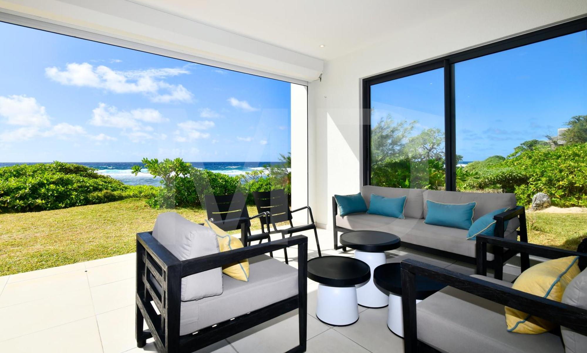 White&Blue Beachfront Luxury Poste Lafayette Exterior foto